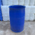 适用于加厚200升塑料桶工地用200公斤法兰桶柴油桶化工废液桶工业 全新200升闭口铁箍桶