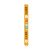 柒亦辰 QYC-3741 PVC防水防滑耐磨台阶提示贴 10*60cm*黄色温馨提示小心地滑 张