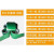 欧创立捷，平皮带，FJD平皮带，单价/条 FJD皮带绿色1176x193x2mm