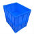 Corej塑料周转箱 储物箱胶箱零件盒元件盒收纳箱工具箱物料盒 610*425*120mm蓝色