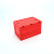 适用于塑料折叠箱 加厚带盖折叠箱红黑色车载整理折叠箱 600-340红色600*400*340毫米