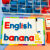 定制适用英文字母磁力贴磁性自然拼读教具磁铁贴儿童英语单词卡片玩具 (游戏版)红蓝2+6套（2张底板）