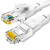 山泽(SAMZHE)六类网线 CAT6类千兆8芯双绞 工程宽带监控网络成品跳线白色3米 BWD6030