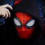 蜘蛛侠头套 cos面具全脸搞怪沙雕黑化英雄远征网红面罩 英雄无归镜片头套 儿童版【12岁以下】