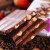 拉迈尔俄罗斯进口纯黑巧克力纯可可果仁榛子仁夹心牛奶休闲零食100克 整颗榛仁夹心100克×3块