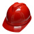 工地安全帽加厚印字头盔工程中国中铁黄色超轻便透气男 榕裕828型安全帽_红色