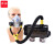 谋福（CNMF） 244 供气式防毒面具防尘喷漆用电动送风呼吸器农药甲醛面罩（XLSFA6-7502）