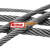 钢丝绳 电动葫芦钢丝绳 油丝绳麻油绳 6*37-11mm 1m 15mm 吊绳 4mm