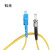 钰光 光纤跳线SC-ST单模单芯1.5米  收发器尾纤