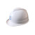 普达  6011-1 骑行头盔 工地工程建筑施工防砸抗冲击新V型ABS安全帽防护帽 6011-1 黄