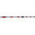 霖悦 LY-4855 保护套管 安全围栏 Φ30mm*1000mm PVC塑料 红白色