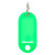 稳斯坦 (100个)彩色塑料钥匙牌 钥匙管理箱钥匙牌 分类可书写编号钥匙牌 浅绿 W518