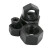 铸固 螺母 12级发黑高强度外六角螺丝帽螺母 M6（200个1包）