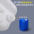 扬笙福带内盖塑料小方桶密封扁桶耐酸碱化工桶加厚实验室废液桶专用收集 白色 10L(加厚耐酸碱
