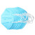 耐斯安100只防尘口罩工业粉尘打磨装修KN90一次性口罩透气工厂劳保口罩 N1耳戴式（蓝色100只）