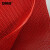 安赛瑞 酒店防滑地垫 PVC镂空学校走道垫 雨天防水脚垫 宽1.2m长1m厚5mm红色 12285