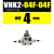 适用手动阀VHK3 VHK2-04F-04F 06F-06F 08F-08F 10F-10F气管开关 VHK3-10F-10F