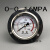 天湖YN-60ZT轴向带边耐震压力表 抗震 油压 液压表0-1 1.6 2.5MPA 0-0.16MPA