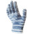 盖歇茂（GXM）劳保线手套加厚加密耐磨工作黑灰色棉纱手套