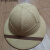 男女儿童夏季马术帽教练帽越南头盔帽子渔夫帽安全帽户外遮阳草帽 卡其色 可调节