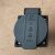 汽油发电机铜插头插座16A250V两爪欧式插线板适用于本田宗申大江 精品插座/黑色、蓝色随机发货