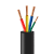 沈缆四环 YCW-450/750V-1.5-150平方 3+1芯国标耐油重型橡套软电线电缆 1米 450/750V 3*10+1*6平方 1米 黑色 铜芯 橡胶 橡胶