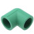 伟星（VASEN）90度弯头 1只装 ppr水管配件管材管件 绿色环保水暖管件 25/6分*1/2 绿色