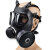 新特丽 FMJ05式防毒面具 自吸过滤式橡胶防毒全面罩 面具+滤毒罐+支架