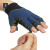 迪卡侬儿童航海露指手套500方便抓握耐磨损腕部弹性柔软材质ODA墨青色(适合8岁左右儿童)均码-2658499