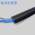 澳颜莱WPC系列魔术贴粘式套管线缆保护结束带黑灰双面通用 束径15mm/WPC-70/1米