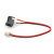 TaoTimeClub DC电源插座带线5.5*2.1MM 免焊 接头配件 长15CM (2条)