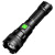 LED强光手电筒 铝合金USB变焦迷你款手持式防水强光远射手电 S212手电套装-18650电池X1+USB充电线