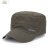 XBLGX男士帽子夏天速干打孔平顶帽单层透气薄款鸭舌帽通用中老年短檐帽 黑色 可调节