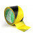 久臻 8482 警示胶带PVC黑黄斑马线警戒地标贴安全地面5S标识彩色划线地板胶带黑黄红白绿 黑黄6cm