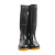 高筒雨靴 男女通用雨鞋 耐酸碱盐耐磨防滑防水鞋 防水套鞋 水靴 黑色 43