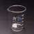 适用于玻璃烧杯25低型50化学100ml250毫升500实验室10L大小刻度量 烧杯：50ml