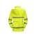 阿力牛 ASF165 反光防水雨衣套装 户外骑行透气分体防汛雨衣 荧光黄 3XL 