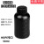 试剂瓶塑料瓶样品瓶HDPE瓶圆形方形黑色遮光防漏50-2000ml 50ml圆形窄口带刻度