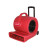 超宝（CHAOBAO）CB-900C 强力吹地机 红色 吹风机商用大型三速吹干机 吹地毯机鼓风机地面烘干机