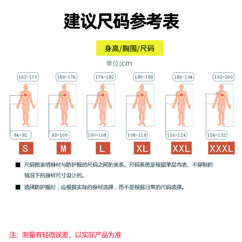 杜邦2000 耐酸碱防化带帽连体C级防护服 单件防化服 S码 