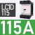 原装交流接触器LC1D80 D95 D115 D150 D170 D205 D245 D300 LC1D115 额定电流115A F7C-AC110V