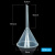 食品级加厚耐高温耐酸碱PP塑料三角漏斗60/75/90/100/120/150mm 120mm