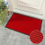 米奇特工 PVC可裁剪双条纹酒店地垫 走廊过道防滑地毯 楼梯垫 大红色 0.9*5m