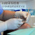 爱马斯(AMMEX)一次性手套乳胶加厚橡胶实验室清洁检查防水防滑工作防护厨房劳保100只/盒TLFCMDi46100大码
