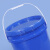水杉20L蓝色加厚pp塑料桶塑料胶桶带盖水桶涂料桶钓鱼桶20升机油桶 