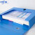 中环力安 档案盒塑料a4文件盒收纳盒磁扣式大容量加厚文件资料盒文档盒
