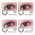 NEOvision韩国进口彩色隐形眼镜美瞳年抛小直径1片装（1副需拍2片）巧克力一代425度