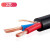 戴科电缆 重型橡套软电缆 YC-450/750V-2*2.5 黑色 100m