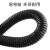 博扬(BOYANG)PE塑料波纹管穿线软管黑色软管电线电缆护套100米 BY-PE-AD15.8-12