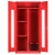 筑采 ZHUCAI 应急物资柜 应急物资存放柜消防防汛器材防护用品柜（1920X9000X500mm红色加厚）1个价